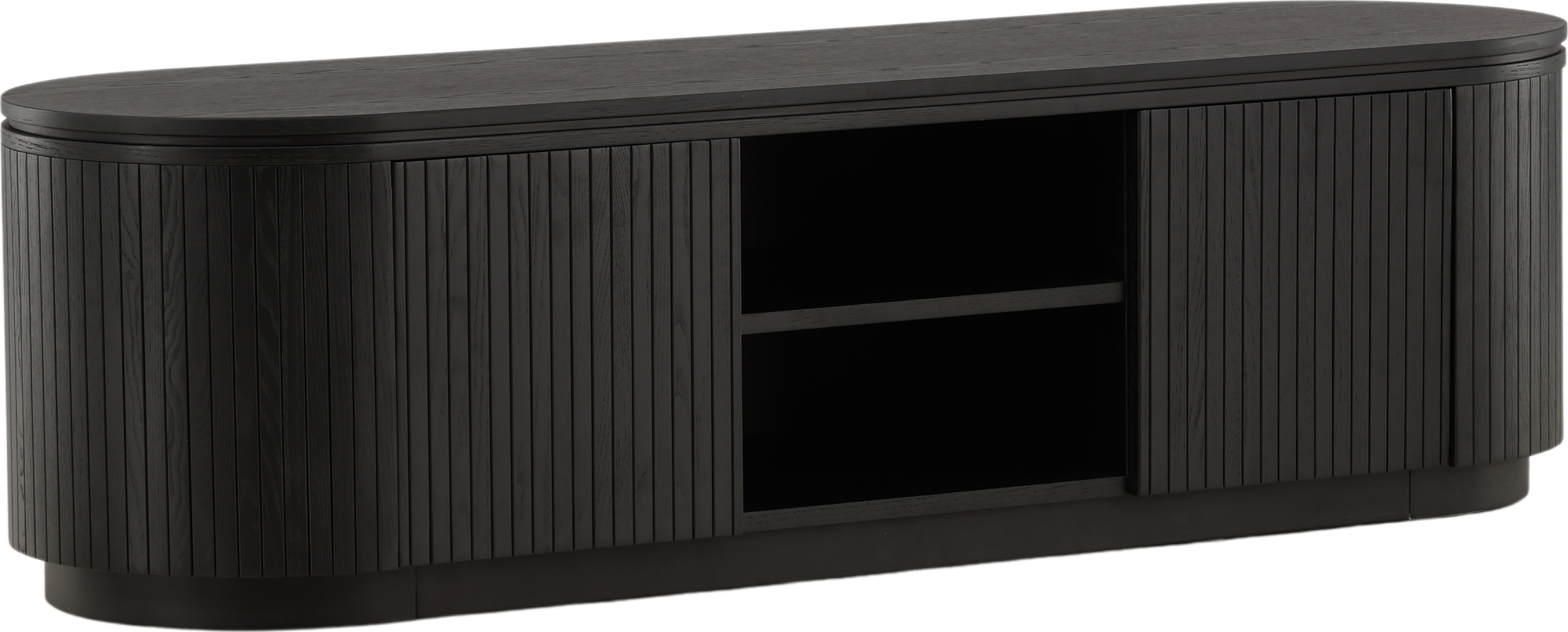 Fj�llbacka TV-b�nk - Svart