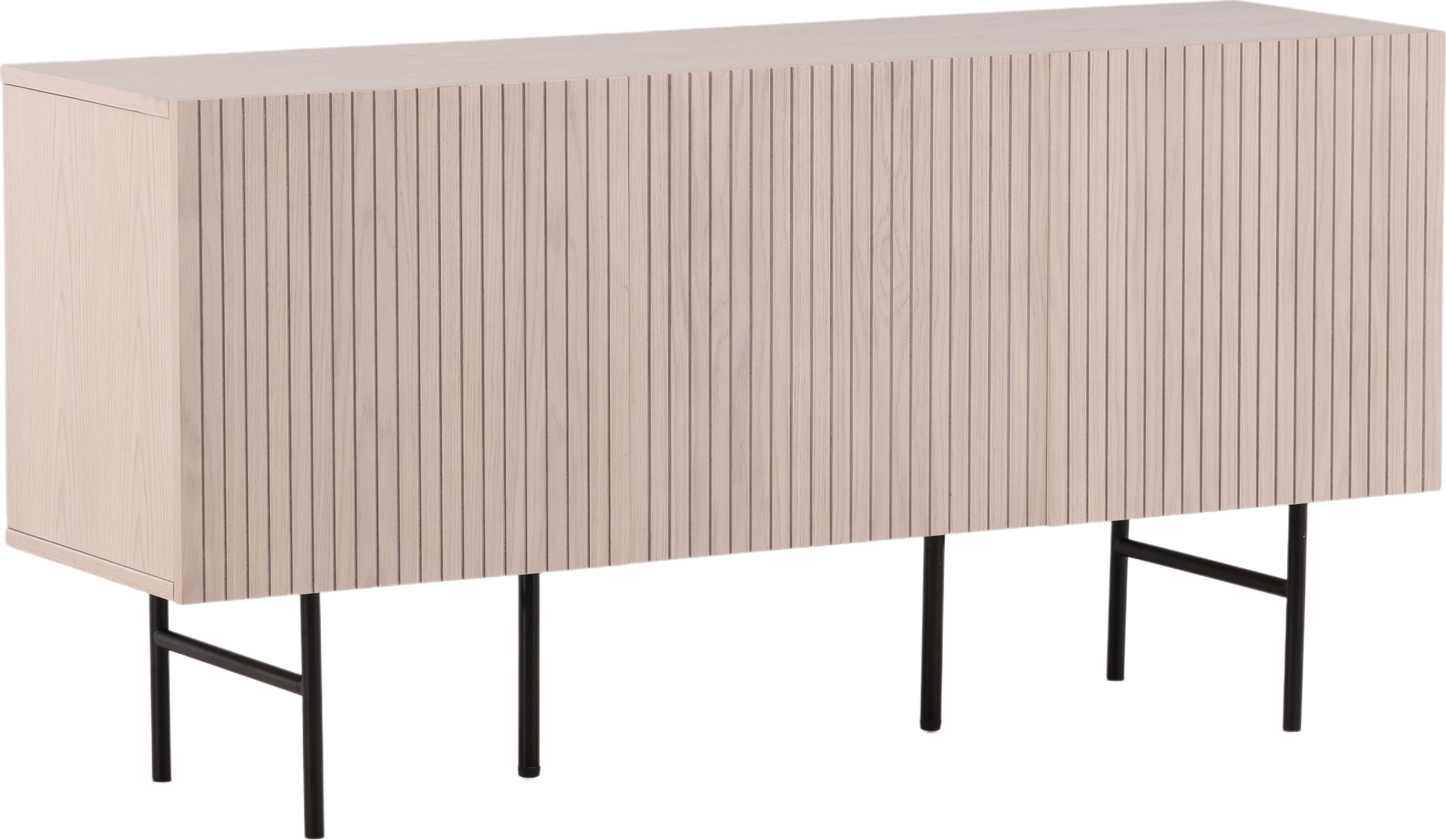 Björkön skänk - Whitewash/svart Björkön skänk - Whitewash/svart