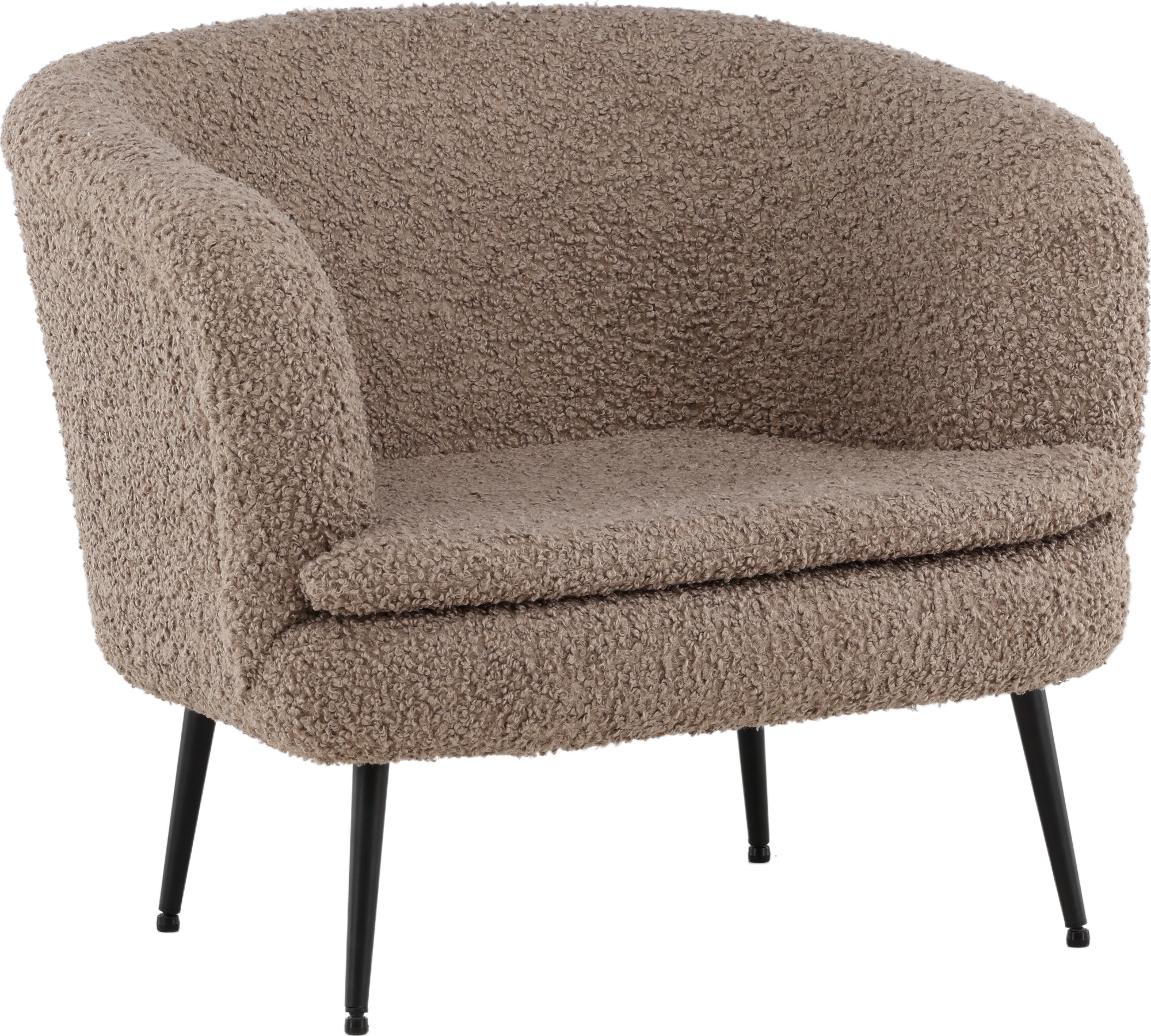 Nordkoster f�t�lj - Svart/m�rkbeige