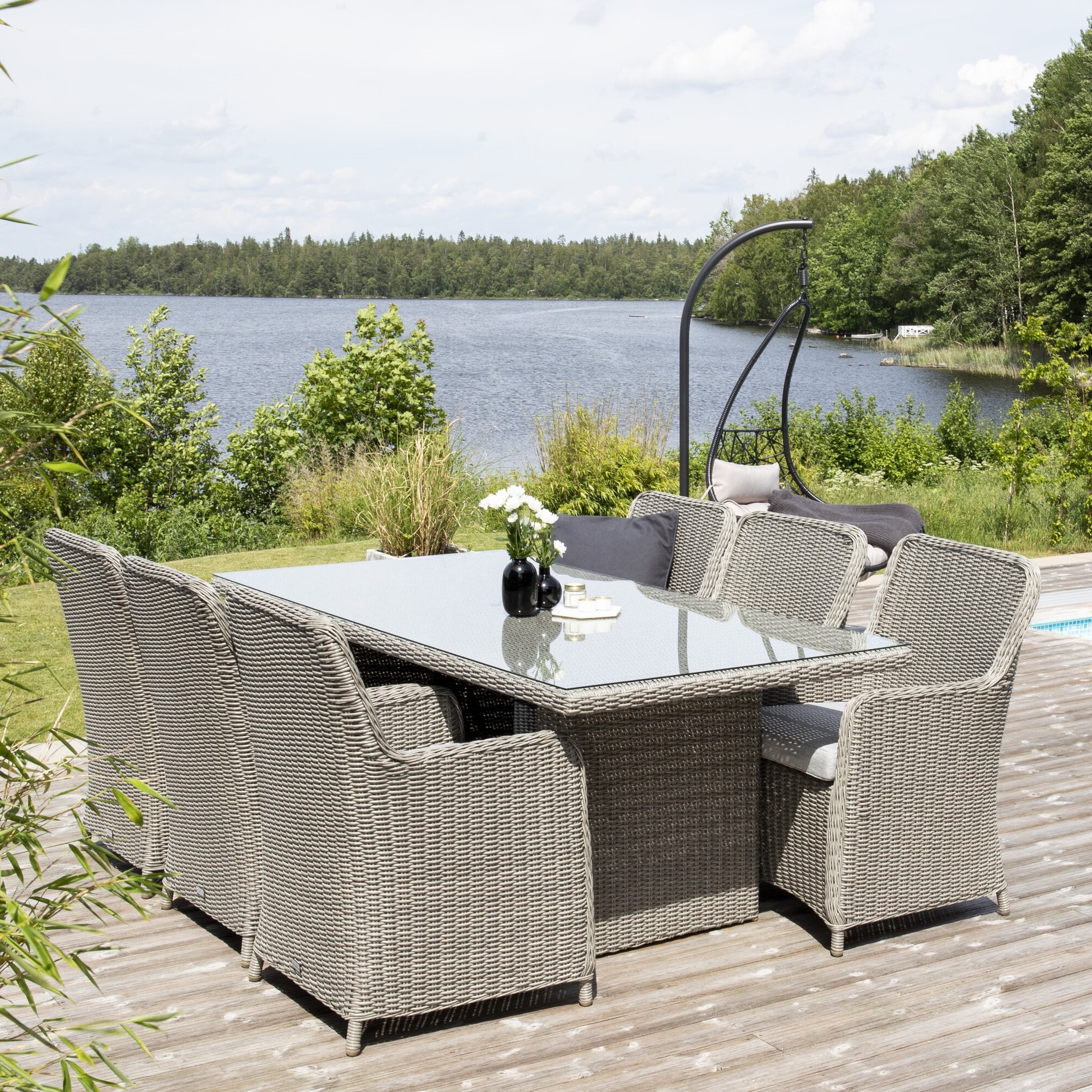 Wembley eetset - Grijs Wembley eetset - Grijs