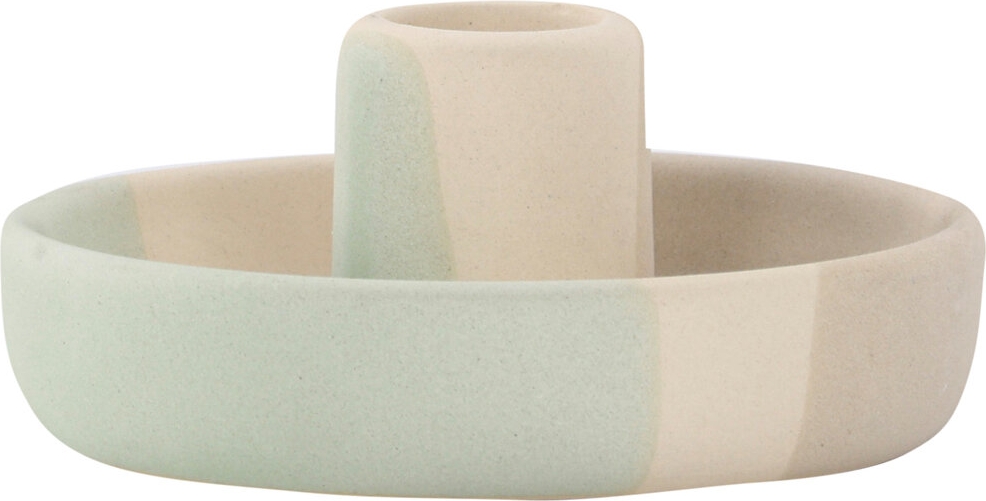 Otis ljusstake - Beige/Grön/Grå Otis ljusstake - Beige/Grön/Grå