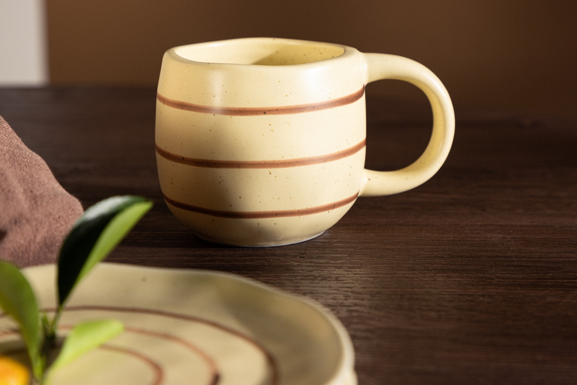 Kutie kaffekopp �9 cm - Beige/brun