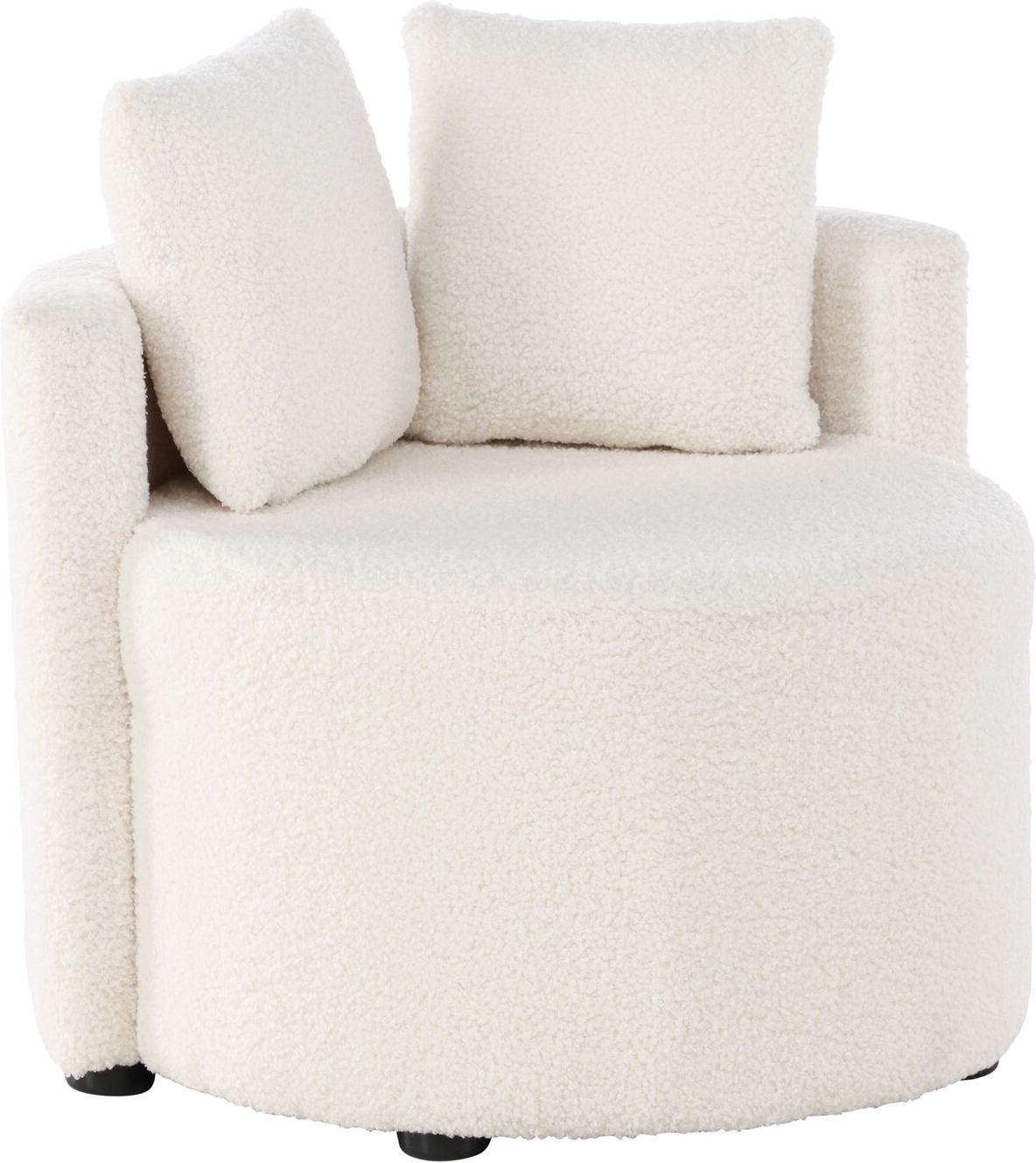 Kelso 2-sits barnsoffa - Vit teddy Kelso 2-sits barnsoffa - Vit teddy