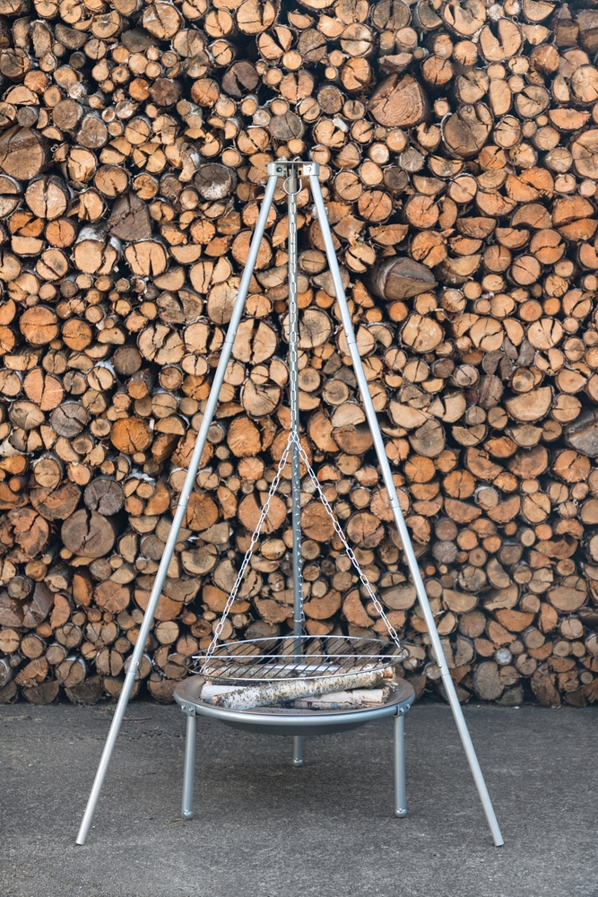 Ukunda open haard - Zilver