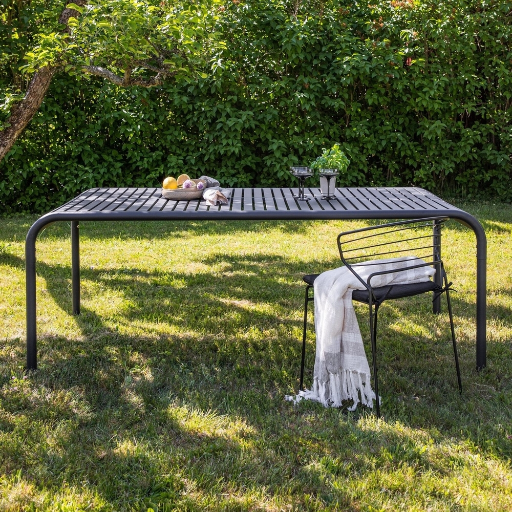 Borneo matbord 200 x 100 cm - Antracit