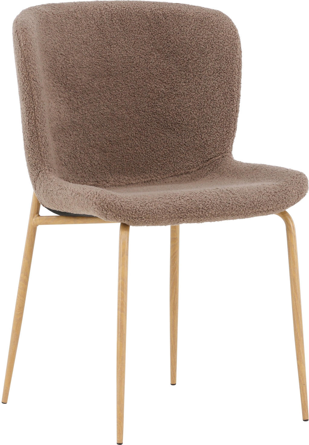 Modesto matstol - Brun boucle Modesto matstol - Brun boucle