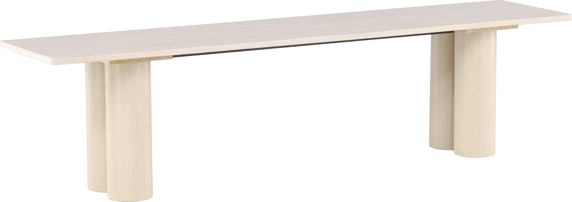 Olivia bänk 180 cm - Whitewash Olivia bänk 180 cm - Whitewash