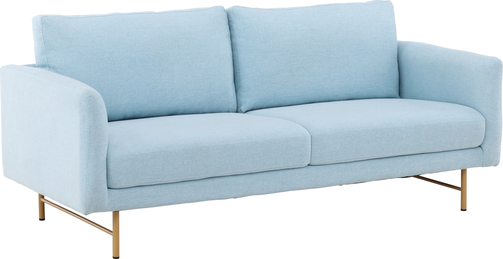 Sky 3-sits soffa - Babybl/Whitewash