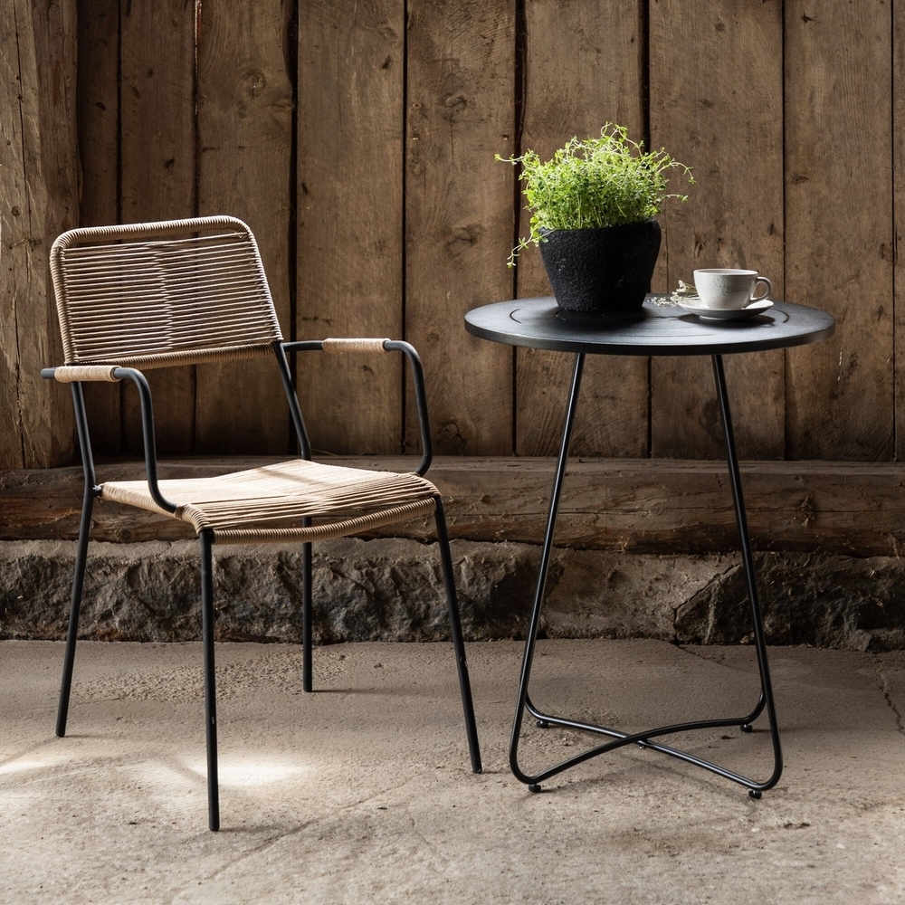 Bacong caf�bord - Svart