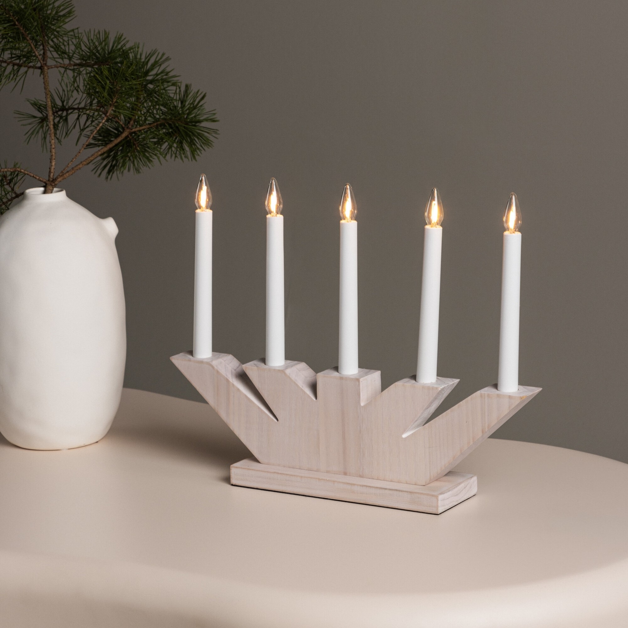 Verbier bordslampa - Whitewash Verbier bordslampa - Whitewash