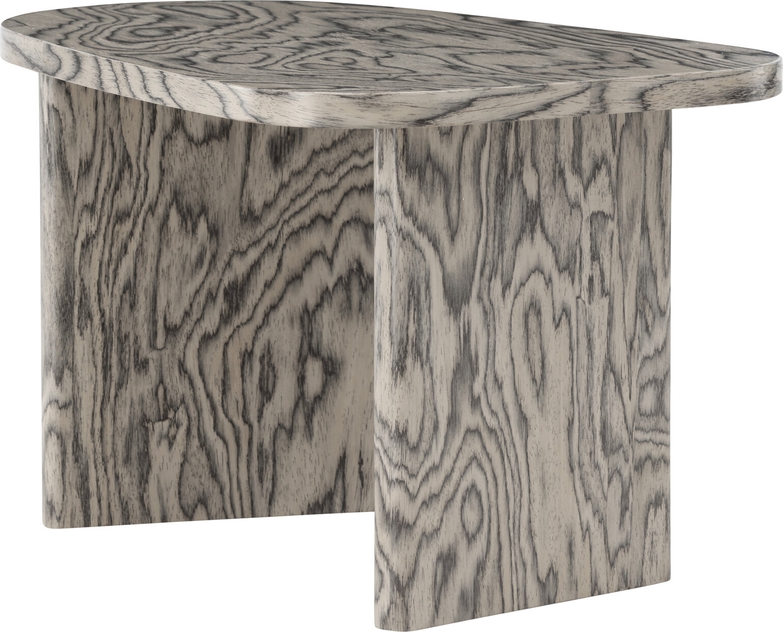 Grnvik soffbord 70 x 45 cm - Gr/svart