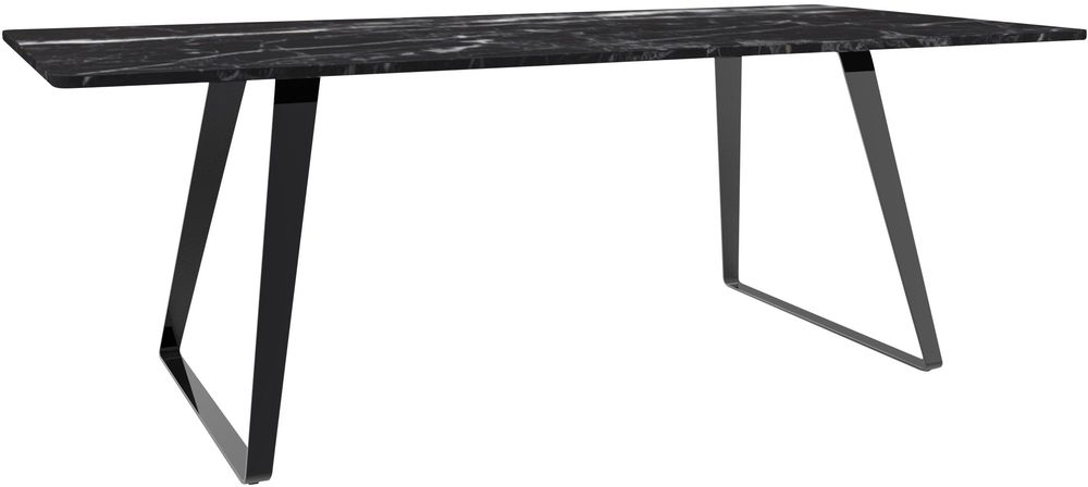 Kvarnbacken matbord 200 cm - Svart/grå Kvarnbacken matbord 200 cm - Svart/grå