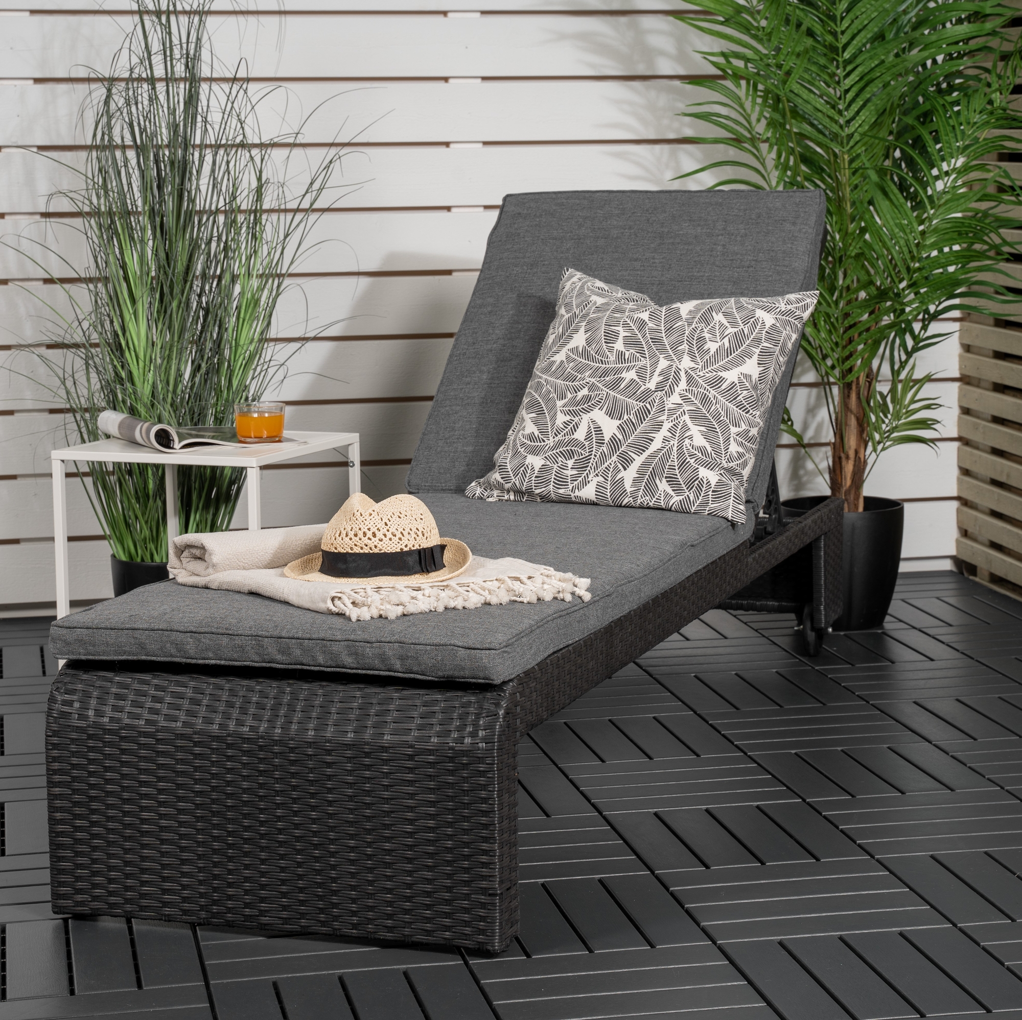 London solbädd - Svart/grå London solbädd - Svart/grå