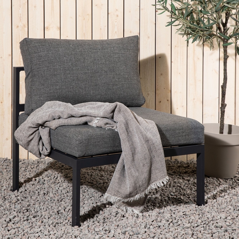 Copacabana mittmodul - Svart/Gr�