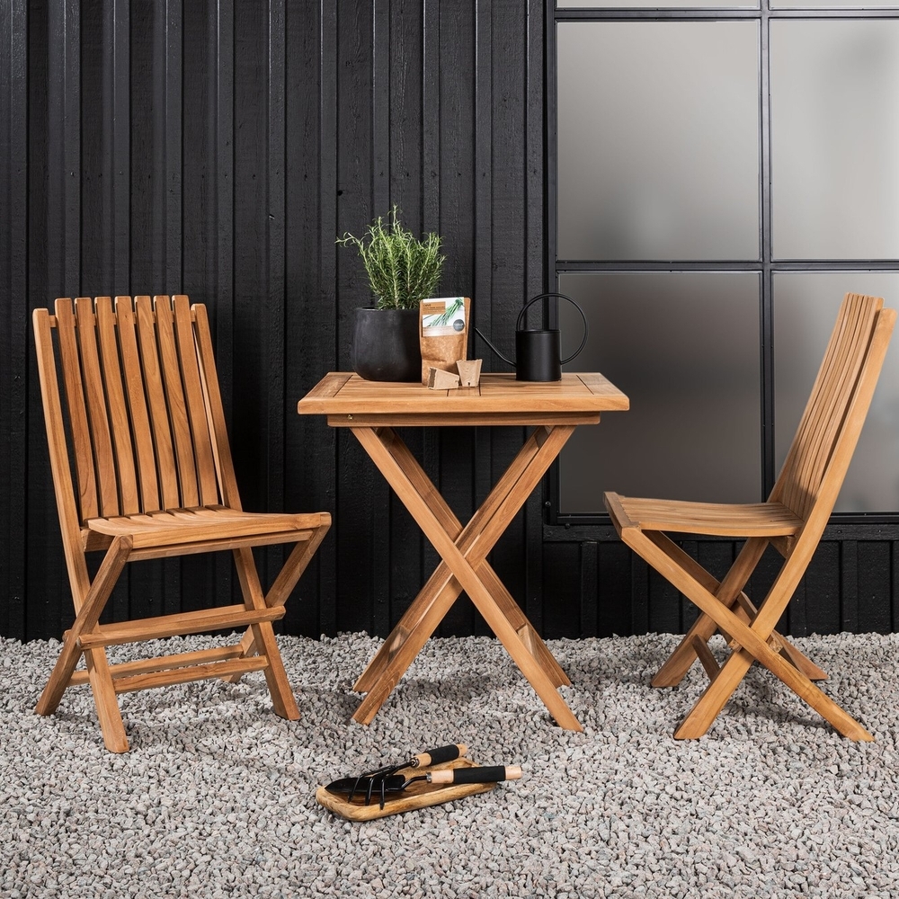 Kenya utematgrupp med 2 st Ghana stolar - Teak Kenya utematgrupp med 2 st Ghana stolar - Teak