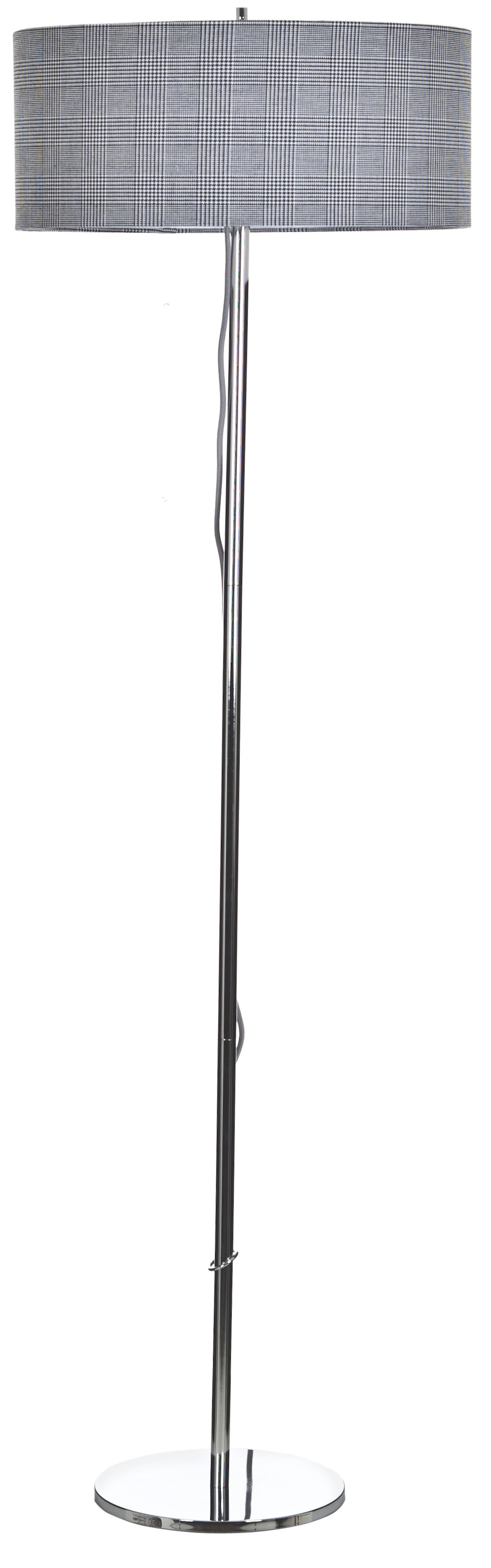 Hampshire Golvlampa - Gr�/krom