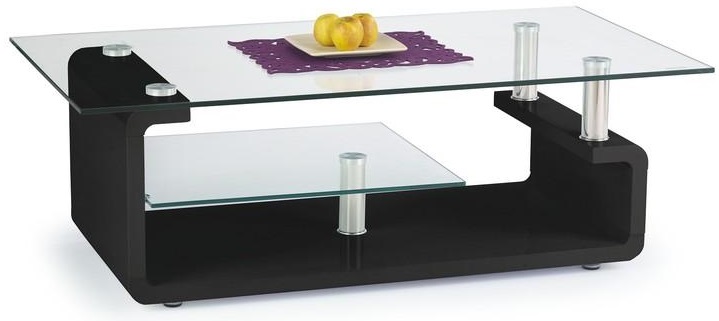 Skylar soffbord - Svart h�gglans