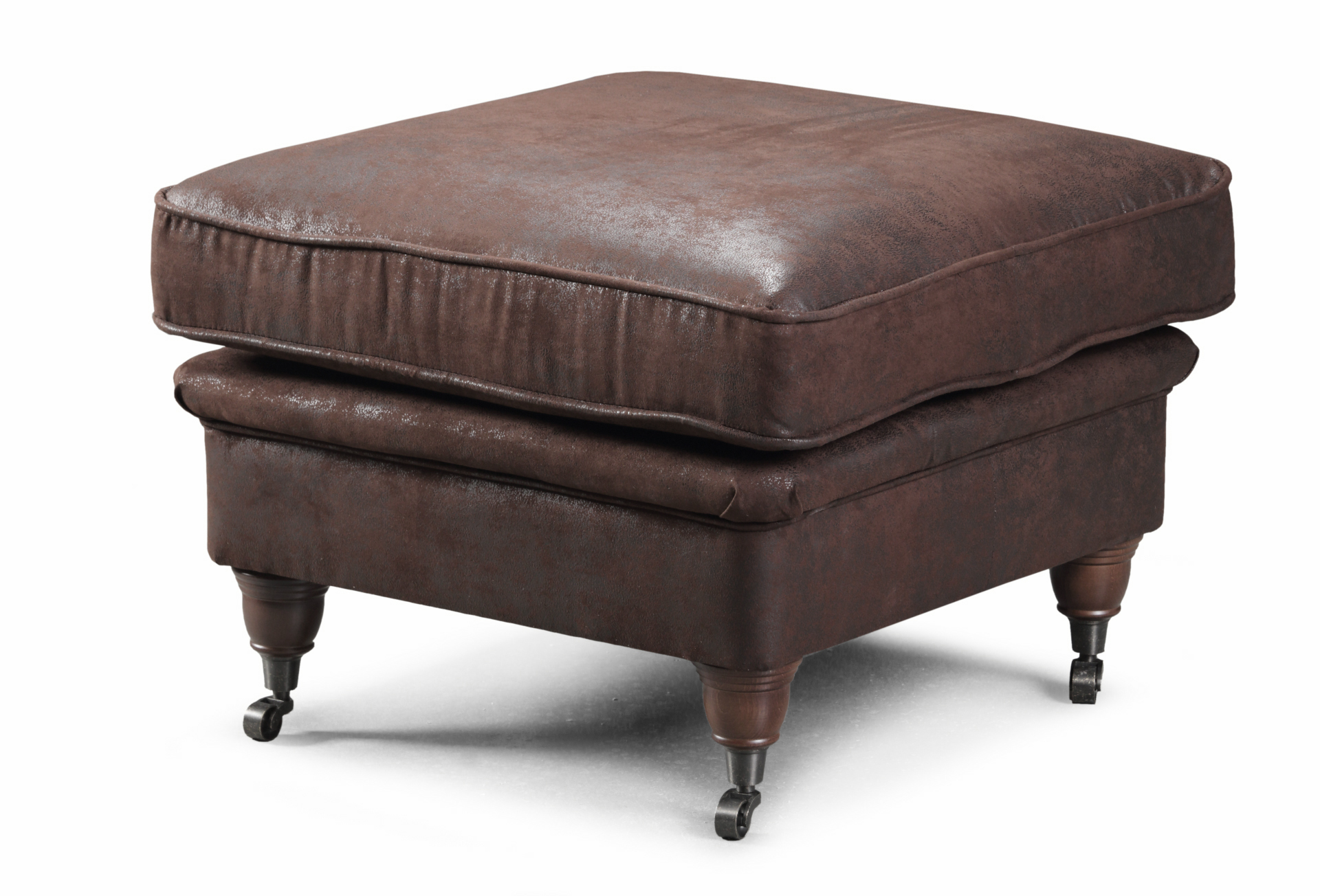 Howard Vintage Voetenbank - Lederlook