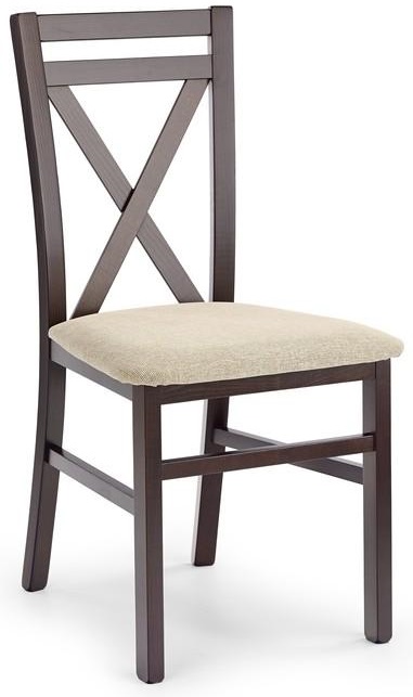 Marstrand matstol - M�rk valn�t/Beige