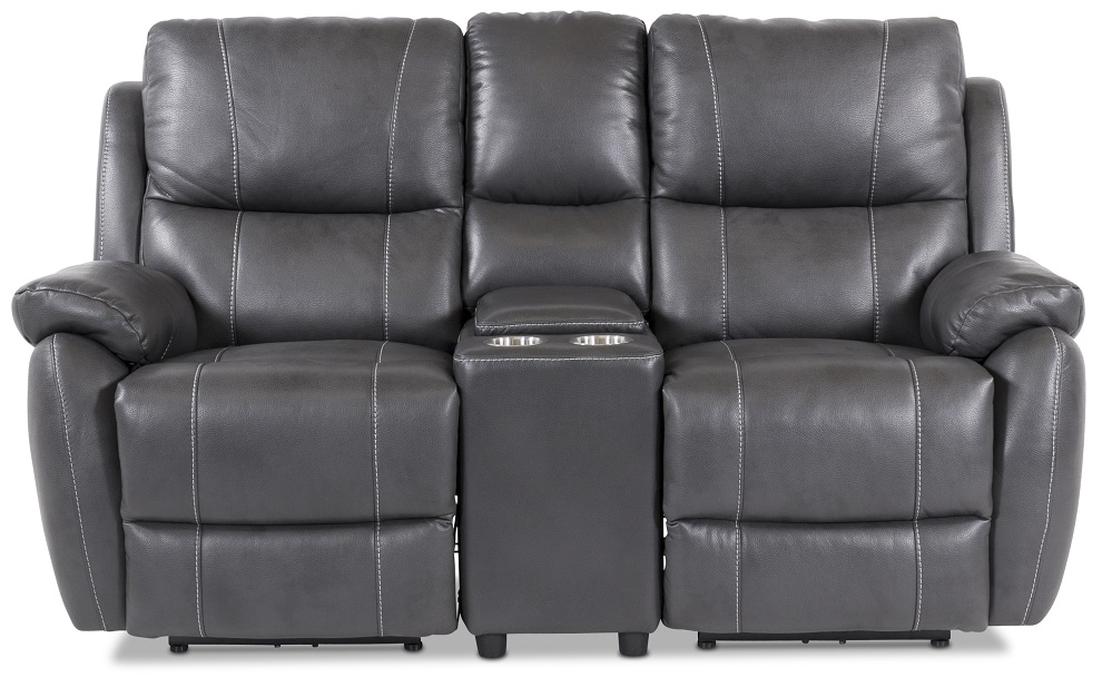 Biosoffa 2-zits relaxfauteuil elektrisch grijs