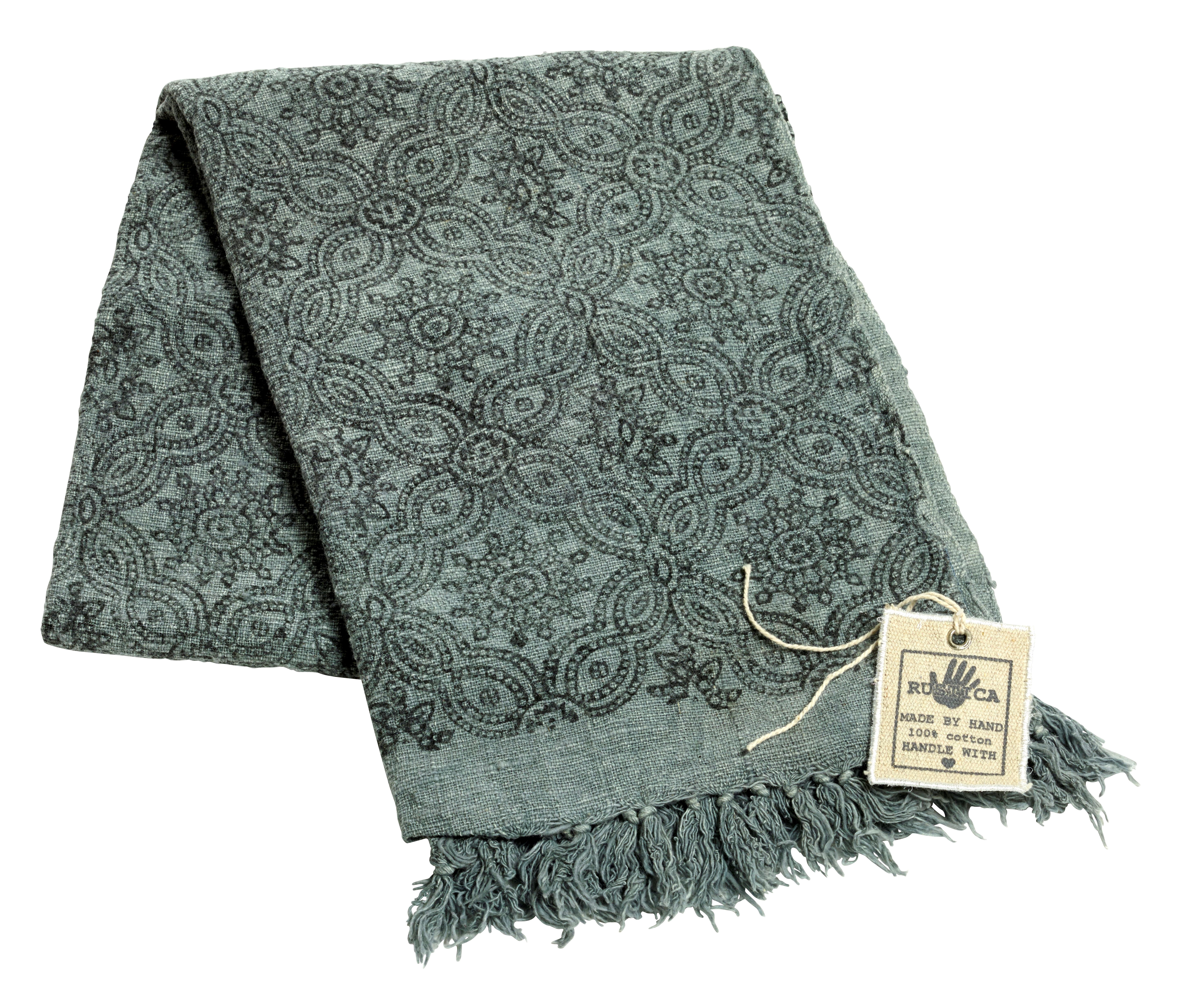 Pläd Rustica 130x170 cm - Gråblå Pläd Rustica 130x170 cm - Gråblå