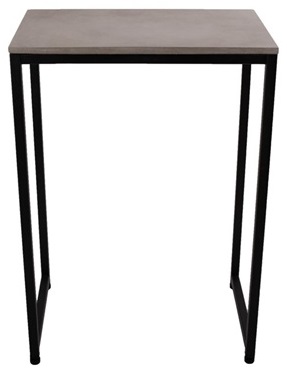 S�ngbord studio - Svart / Cement