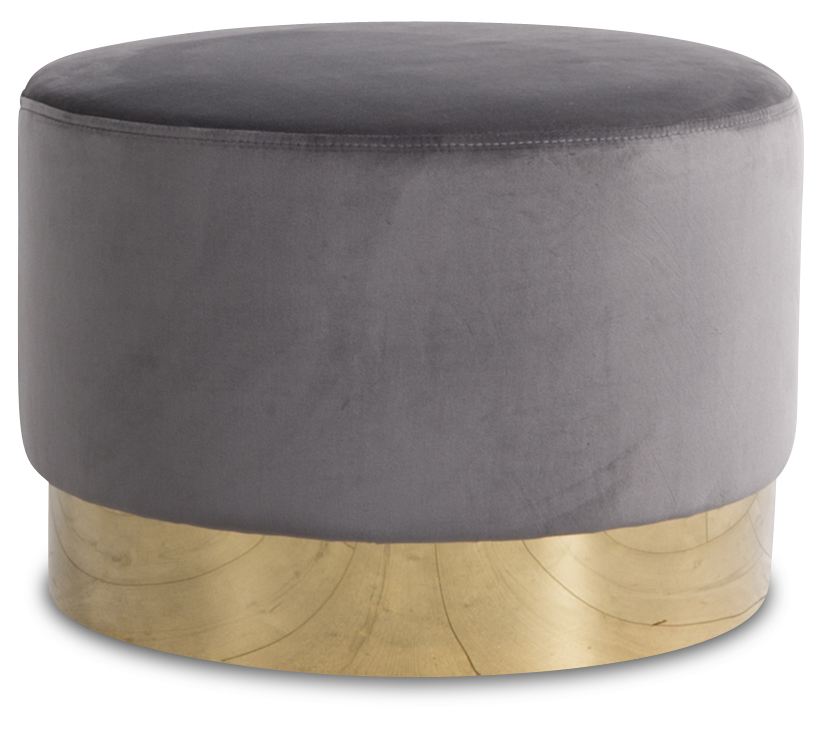 Sittpuff Isabelle 50� cm - Gr�/M�ssing