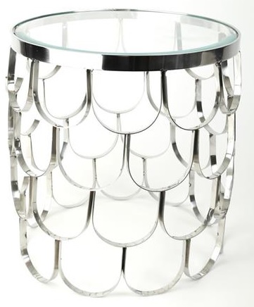 ArtDeco lampbord - Krom ArtDeco lampbord - Krom