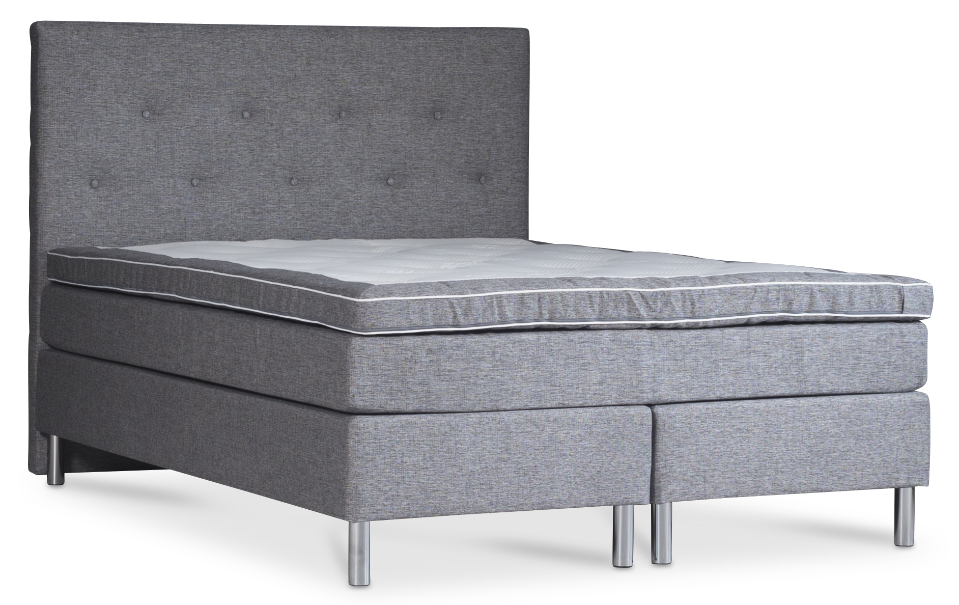 Hilton Deluxe Lisbon-bedpakket 5-zone continentaal bed met hoofdeinde - elke kleur!