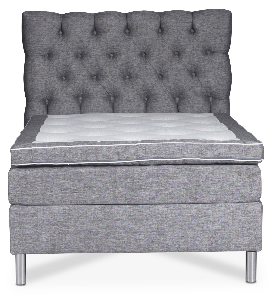 Hilton Deluxe Presley sängpaket 5-zons kontinentalsäng med sänggavel - Valfri färg! Hilton Deluxe Presley sängpaket 5-zons kontinentalsäng med sänggavel - Valfri färg!