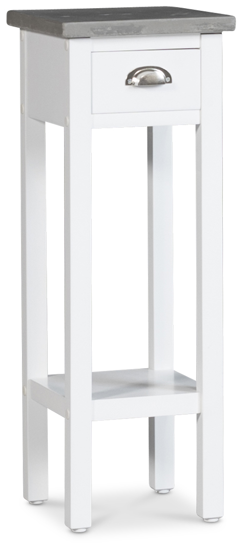 Nachtkastje met cementen blad - Hugo