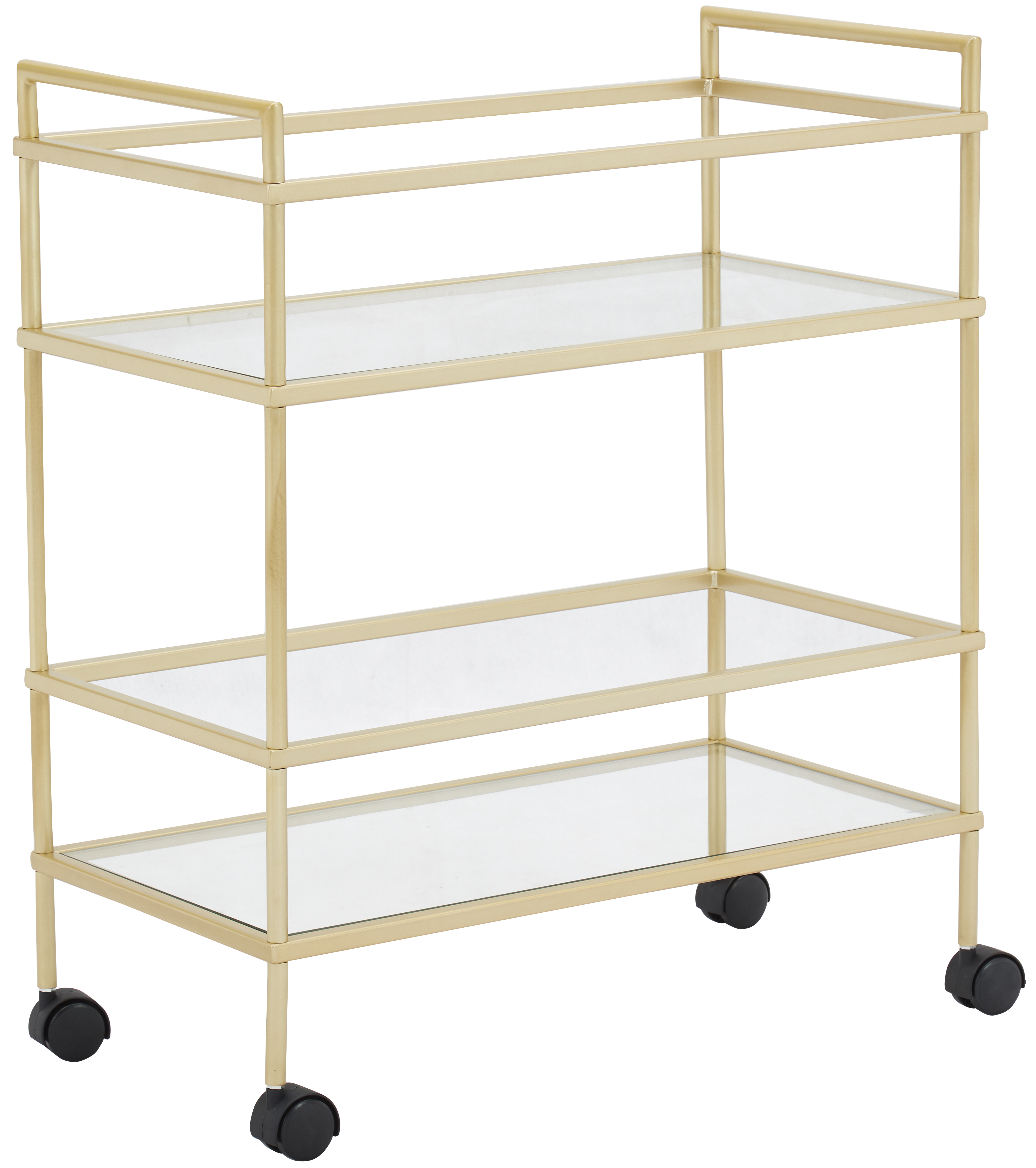 Tiffany Inca 70 x 36 cm - Serveringsvagn i mässing Tiffany Inca 70 x 36 cm - Serveringsvagn i mässing