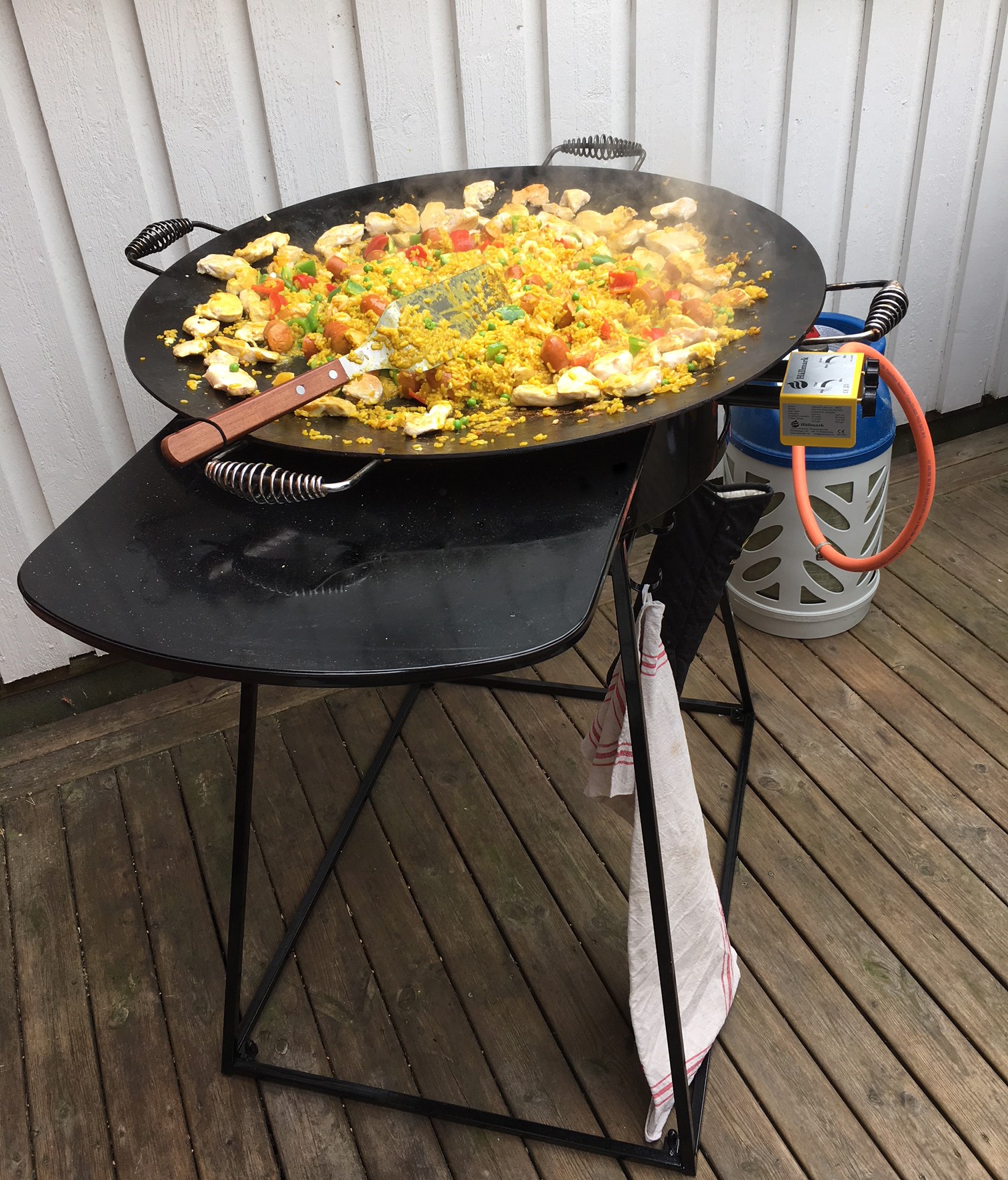 Stekhäll med stekbord Hällmark - 78 cm Stekhäll med stekbord Hällmark - 78 cm