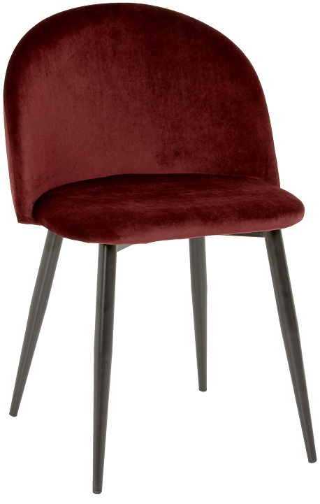 Darling stol - Bordeaux sammet