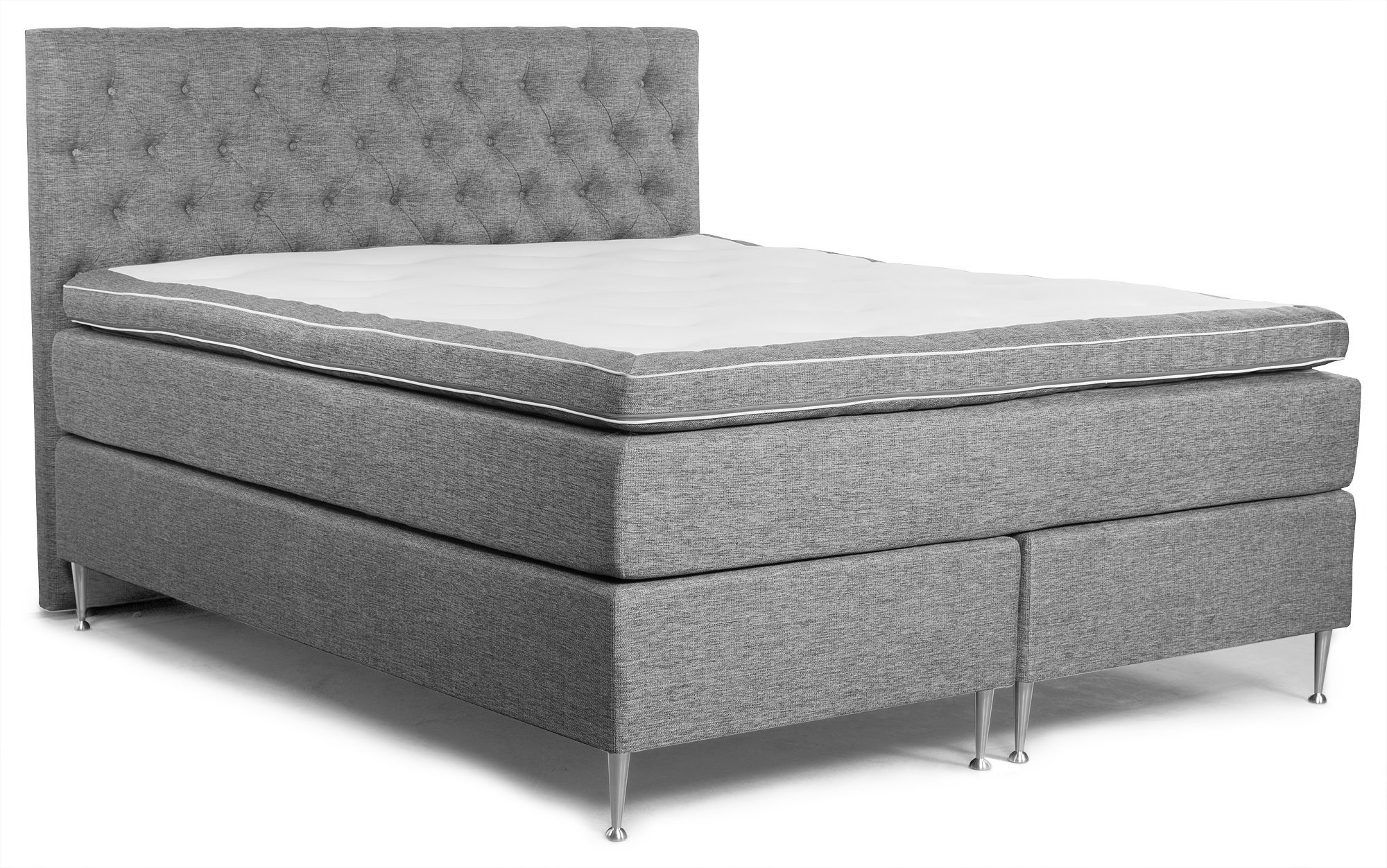 Flair Luxe pakket 5-zone + 3-zone Pocket inkt bijzettafel - 180 cm