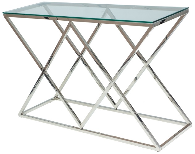 Maine consoletafel 120 x 40 cm - Chroom