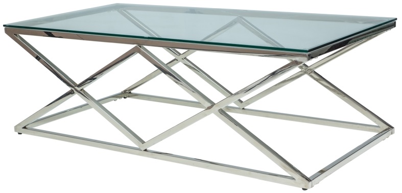 Maine salontafel 120 x 60 cm - Chroom