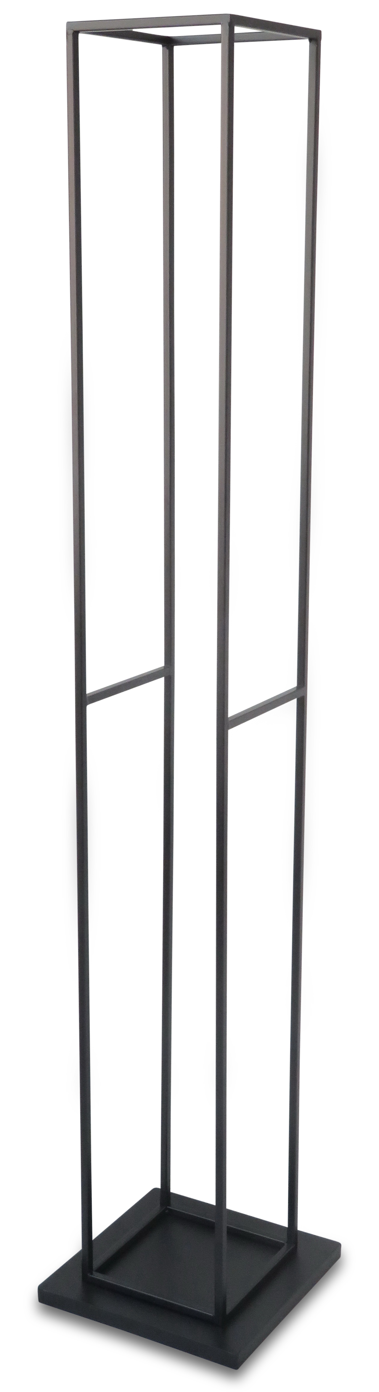 Elfde zwarte houten standaard 180 cm