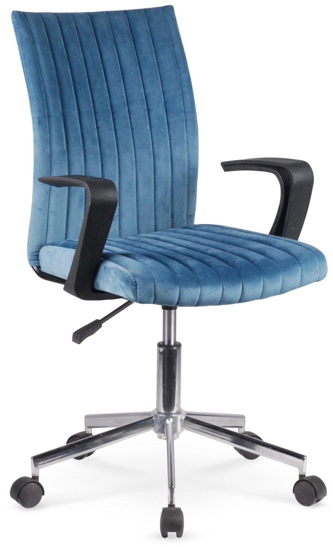 Otto kontorsstol - Bl� (sammet)