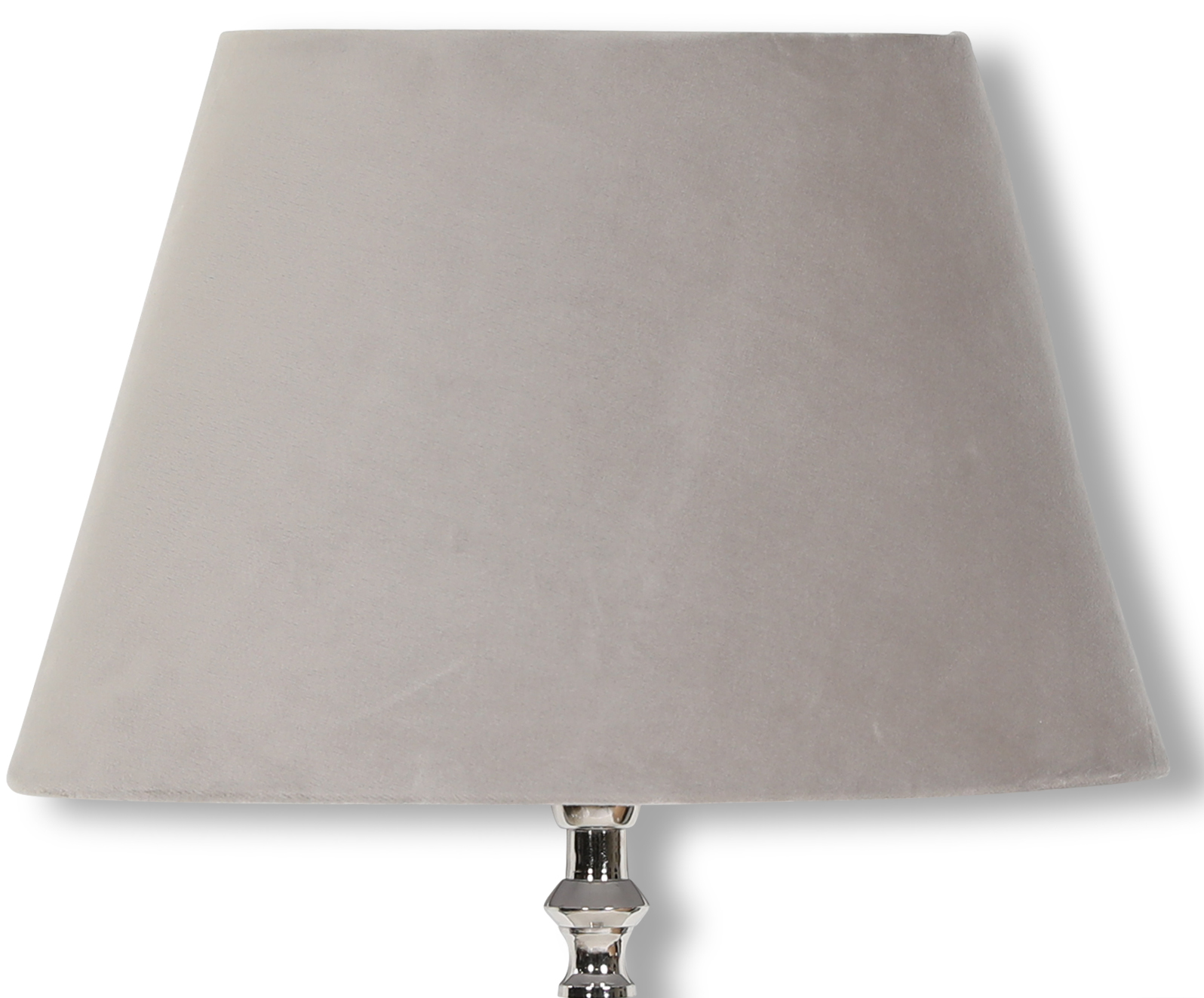 Velvet lampsk�rm 23 cm - Beige