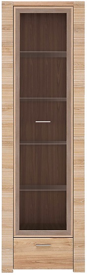 Antonio vitrinskåp - Valnöt Antonio vitrinskåp - Valnöt