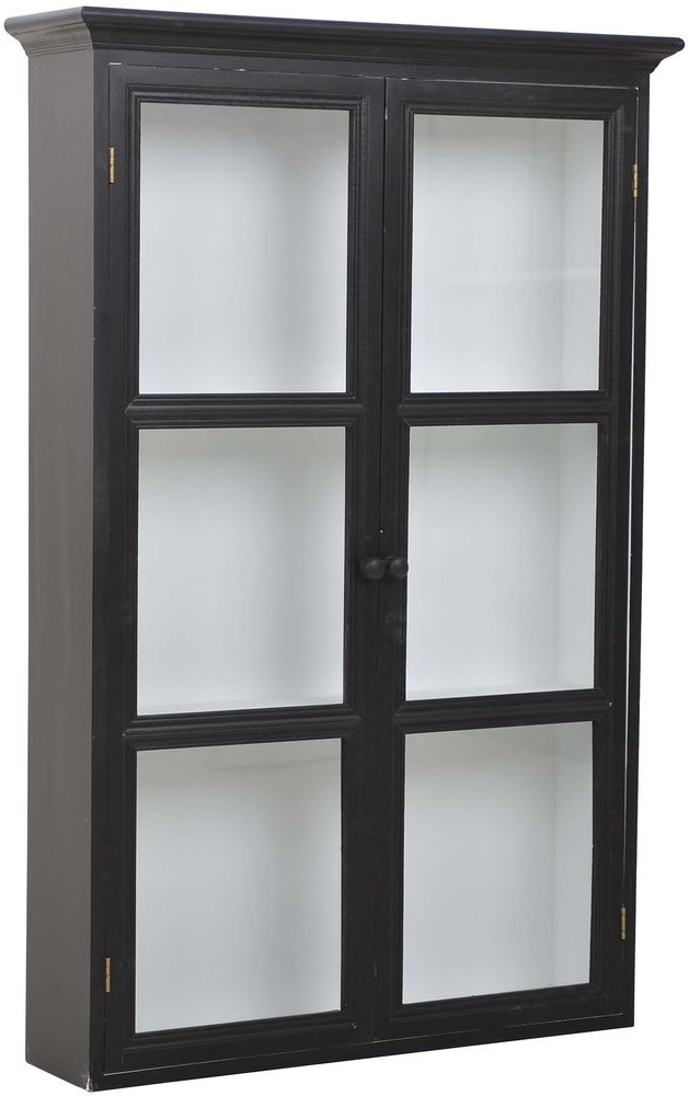 Holmby v�ggsk�p - Svart / Vit