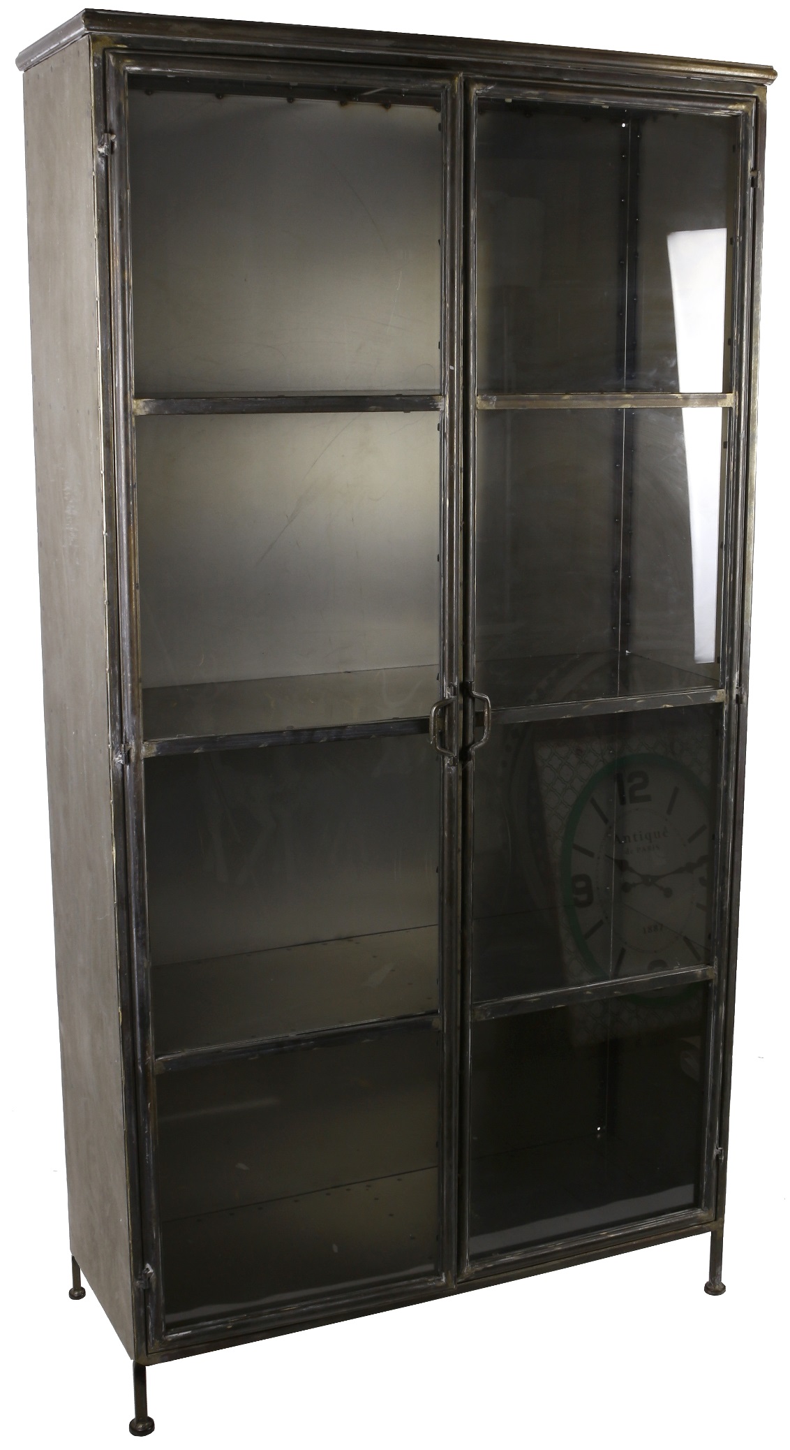 Expose vitrinsk�p i pl�t med 2 d�rrar