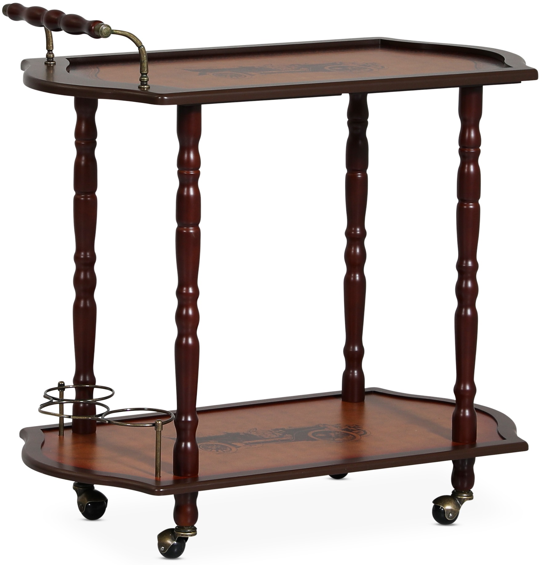 Bentley serveringsvagn 75x 40 cm - retro valn�t