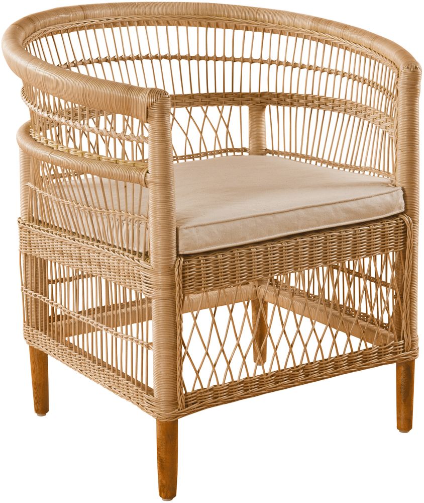 Tranum fauteuil in rotan - Naturel