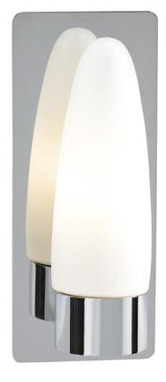 Buffy V�gglampa - Krom/Vit