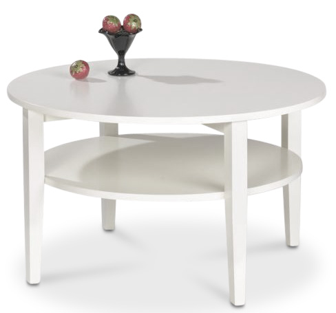 Nevada ronde salontafel �80 cm - Wit