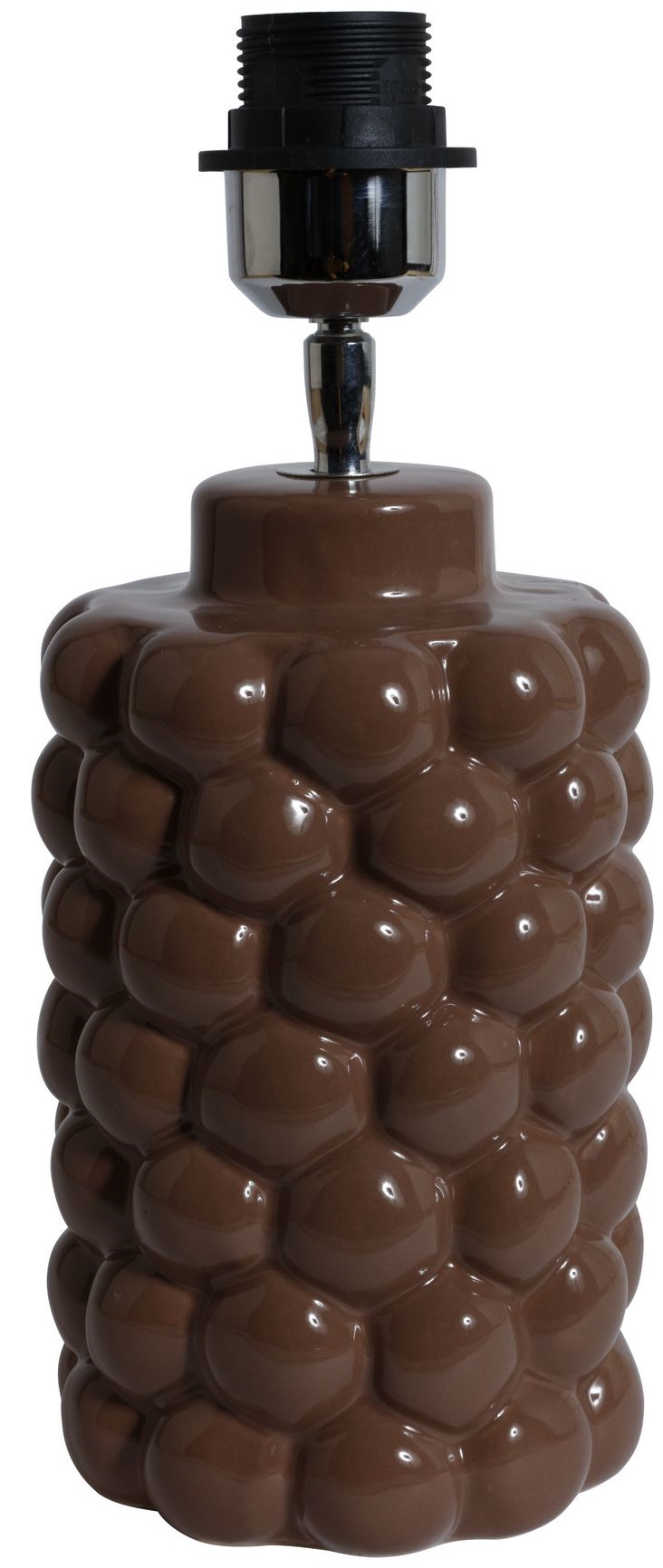 Big Bouble lampfot H32 cm - Brun