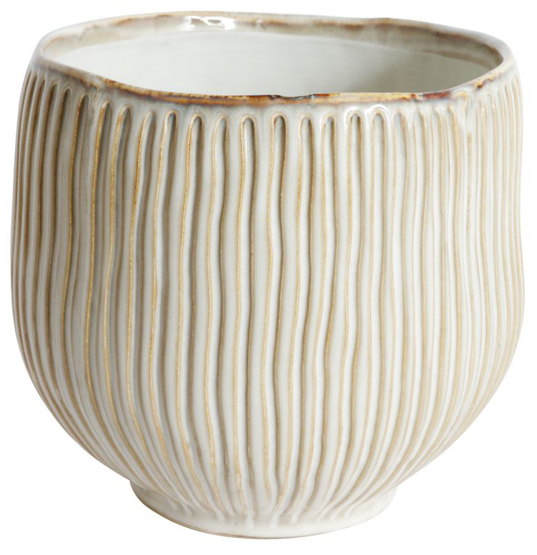 Vas Knopp H18 cm - Vit