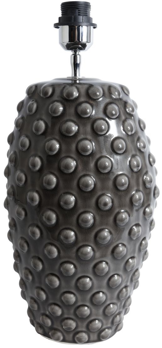 Bouble lampfot H47 cm - Grå (Glansig) Bouble lampfot H47 cm - Grå (Glansig)